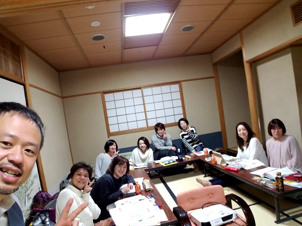 栃木県小山市にてISD個性心理学の勉強会を開催しました。今回は和室!(^^)!